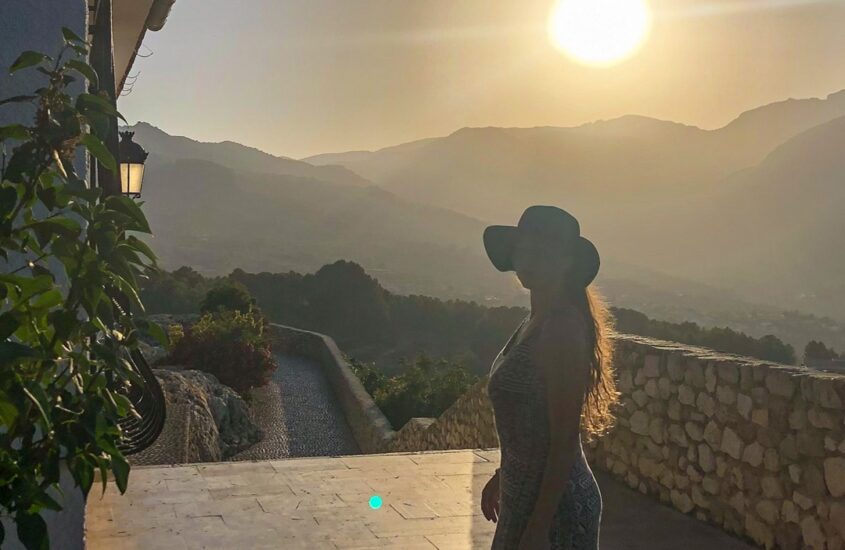 Happy mind happy life Guadalest